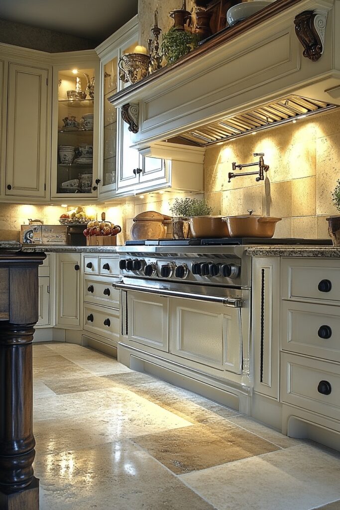 Limestone Luxury Kitchen