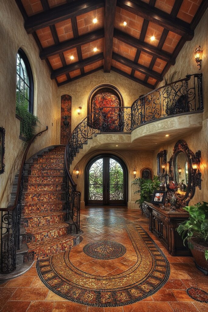 Mediterranean Entryway Designs