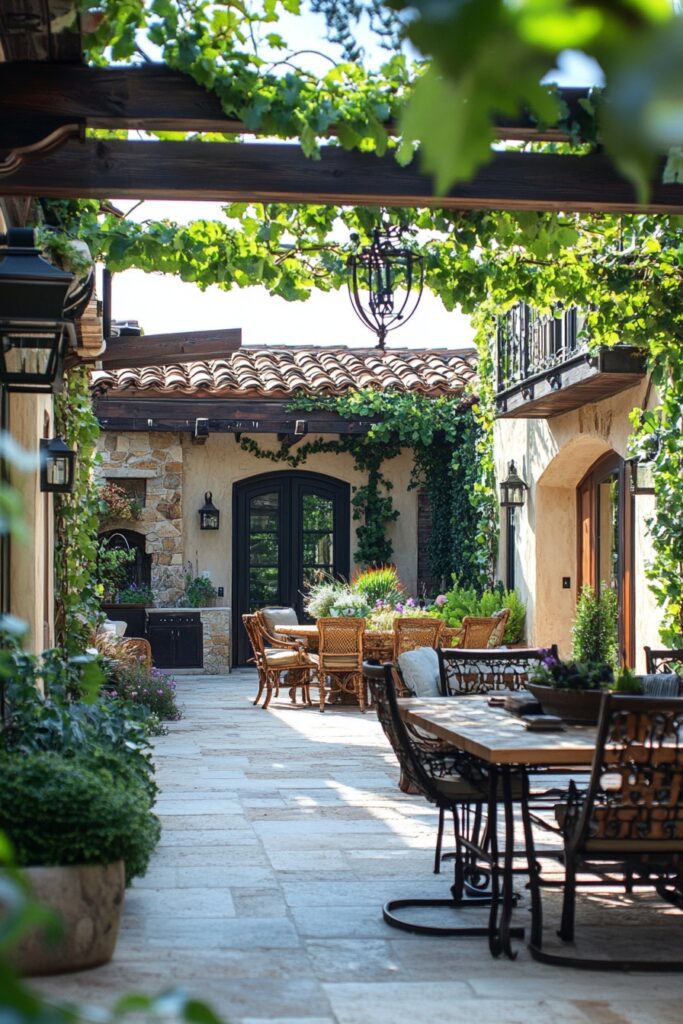 Mediterranean Outdoor Patios