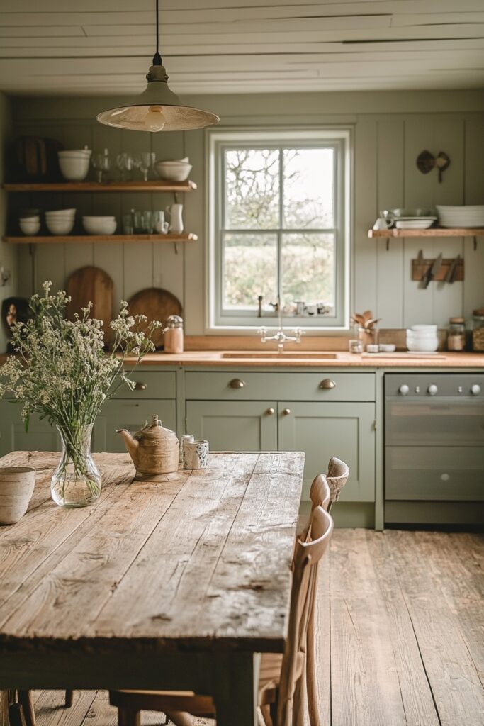 Minimalist Rustic Kitchen