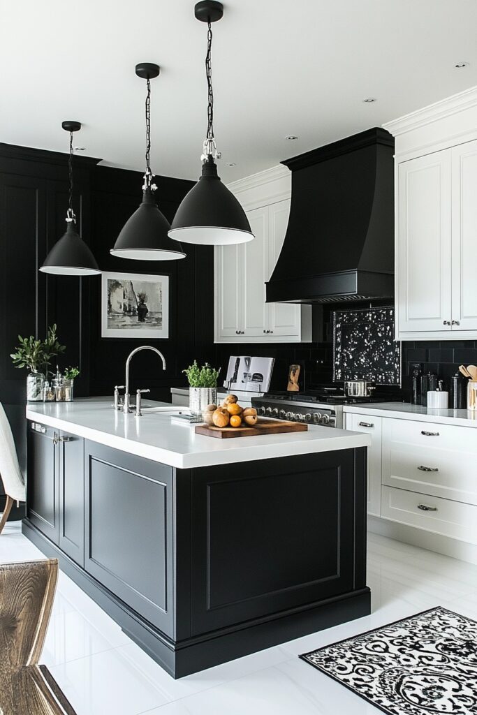 Monochrome Kitchen Design