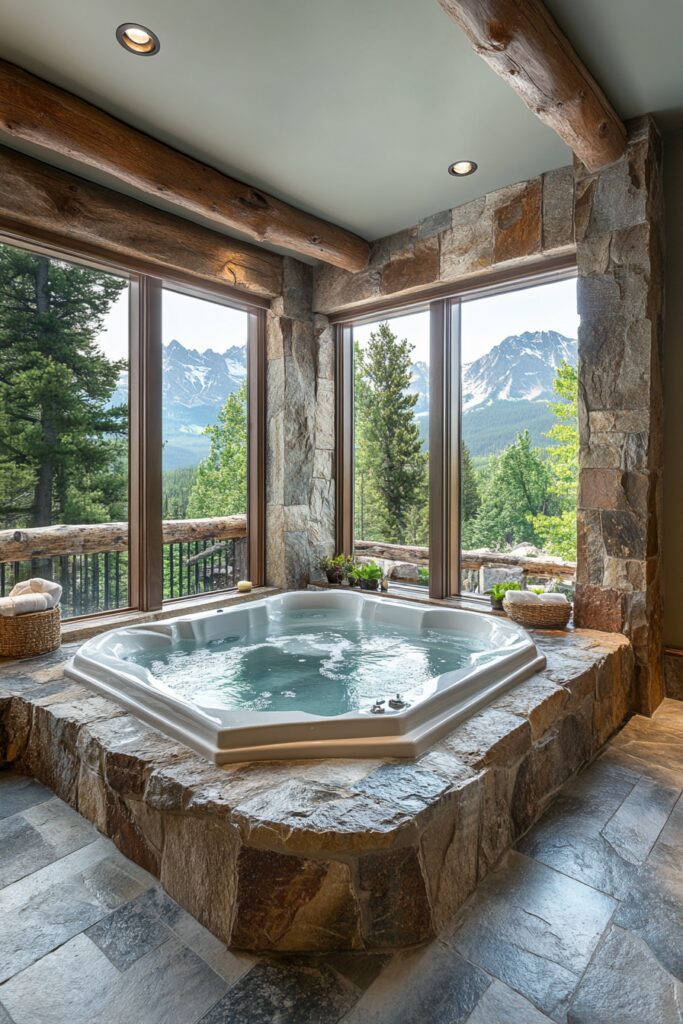 Mountain Spa Bathroom