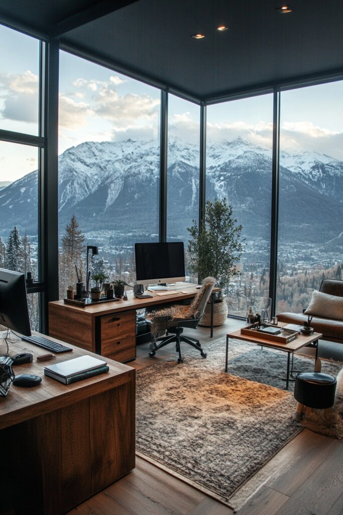 Mountain View Minimal Office