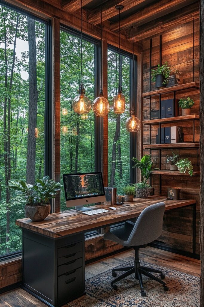 Nature-Focused Workspace