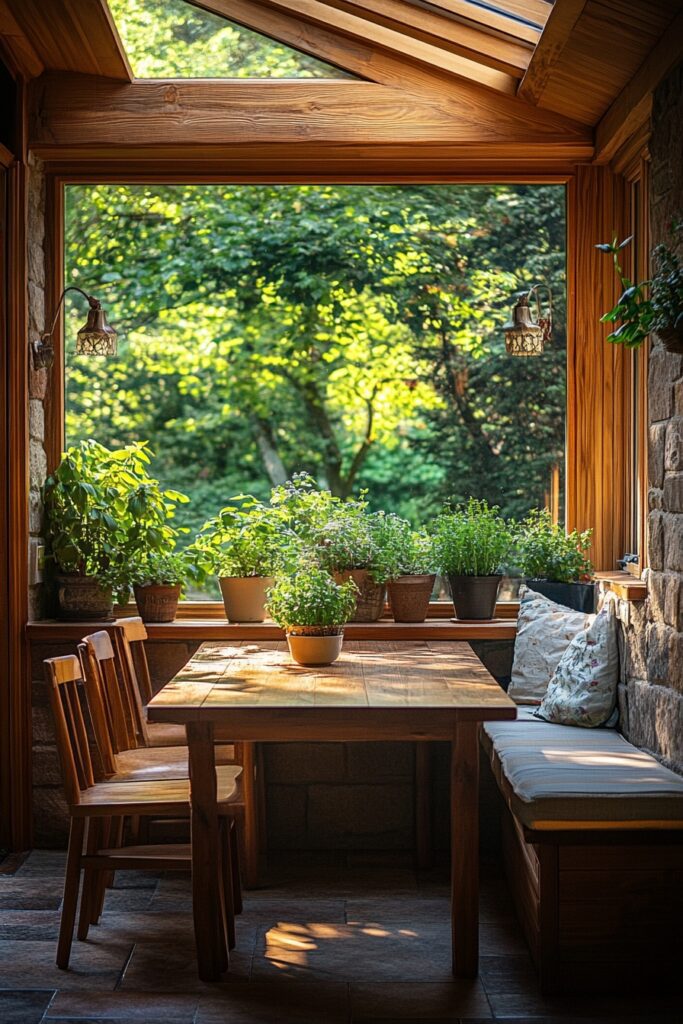 Nature-Infused Breakfast Sanctuary