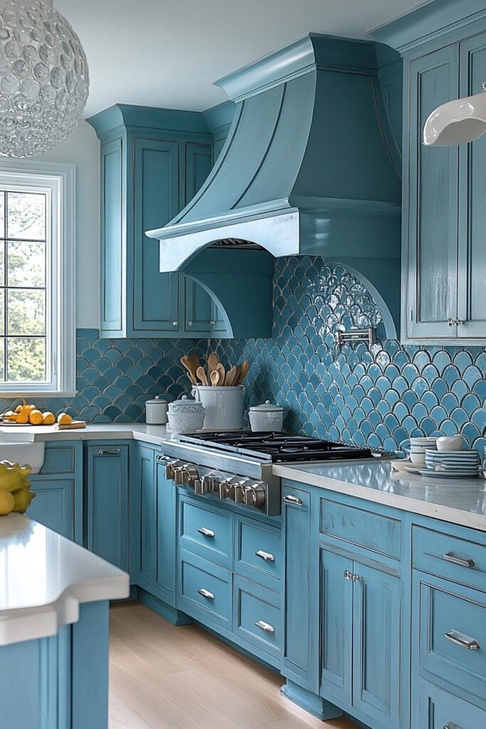 Ocean-Themed Kitchen