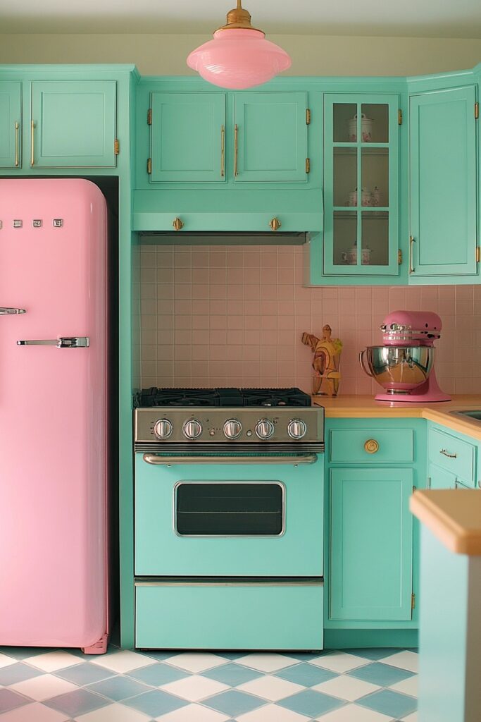 Retro Style Kitchen