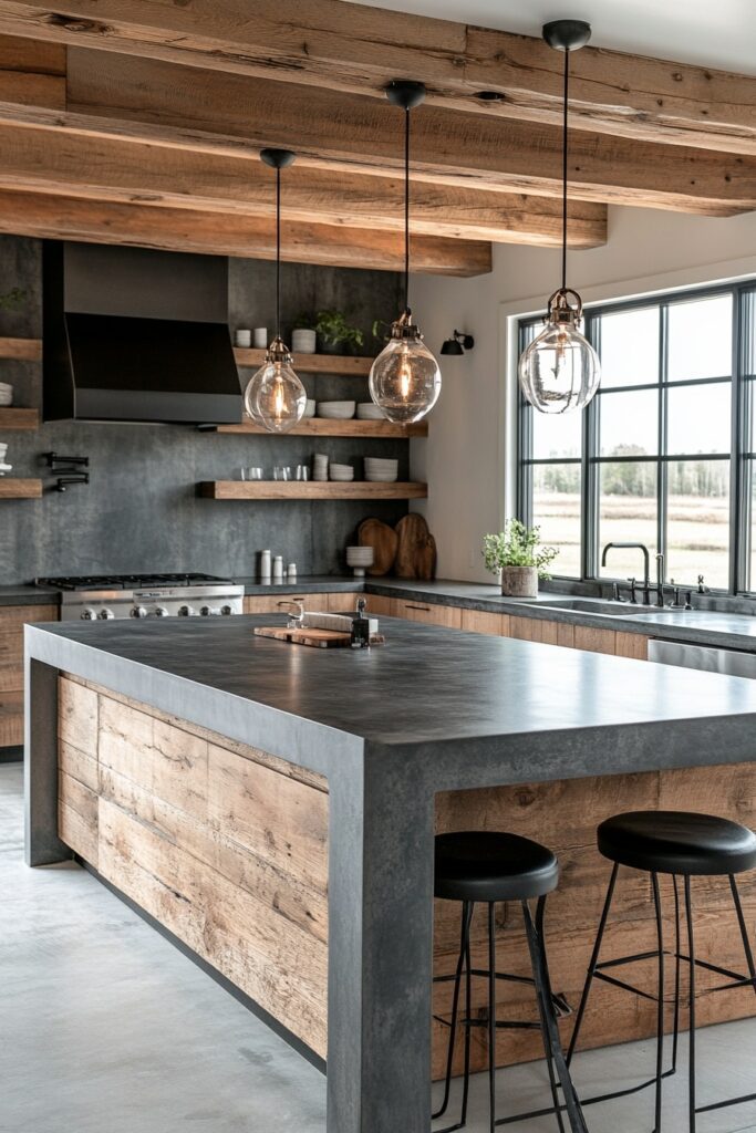 Rustic Retreat Kitchen