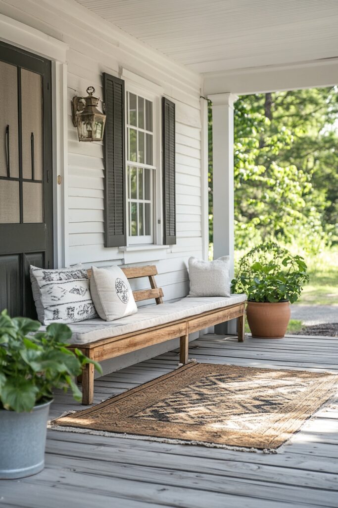 Scandinavian Porch Simplicity