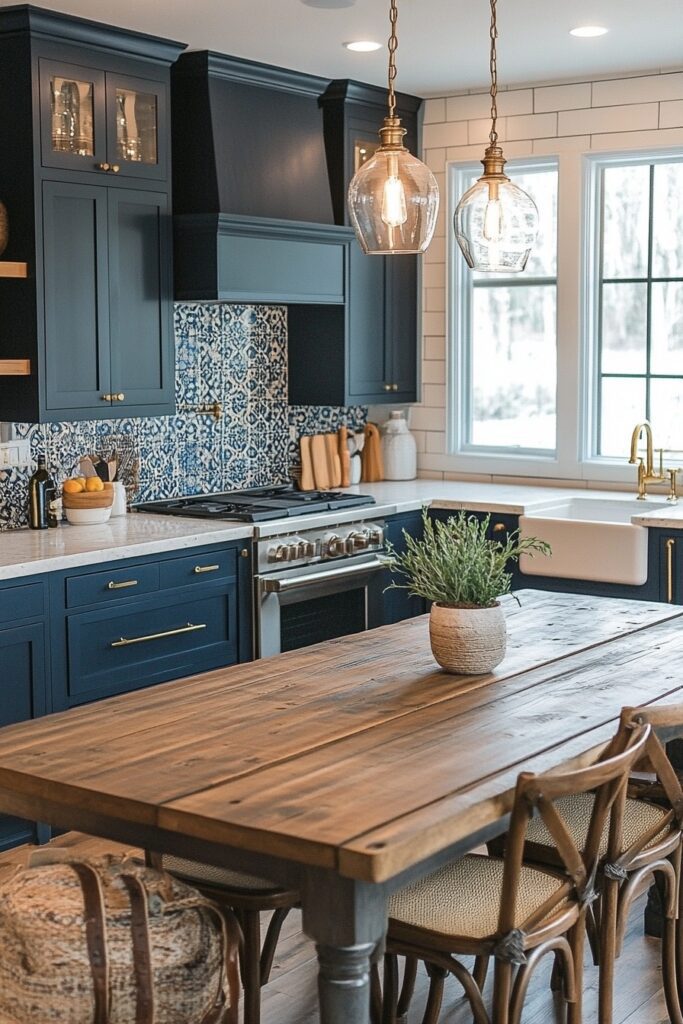 Seafarer’s Coastal Boho Kitchen