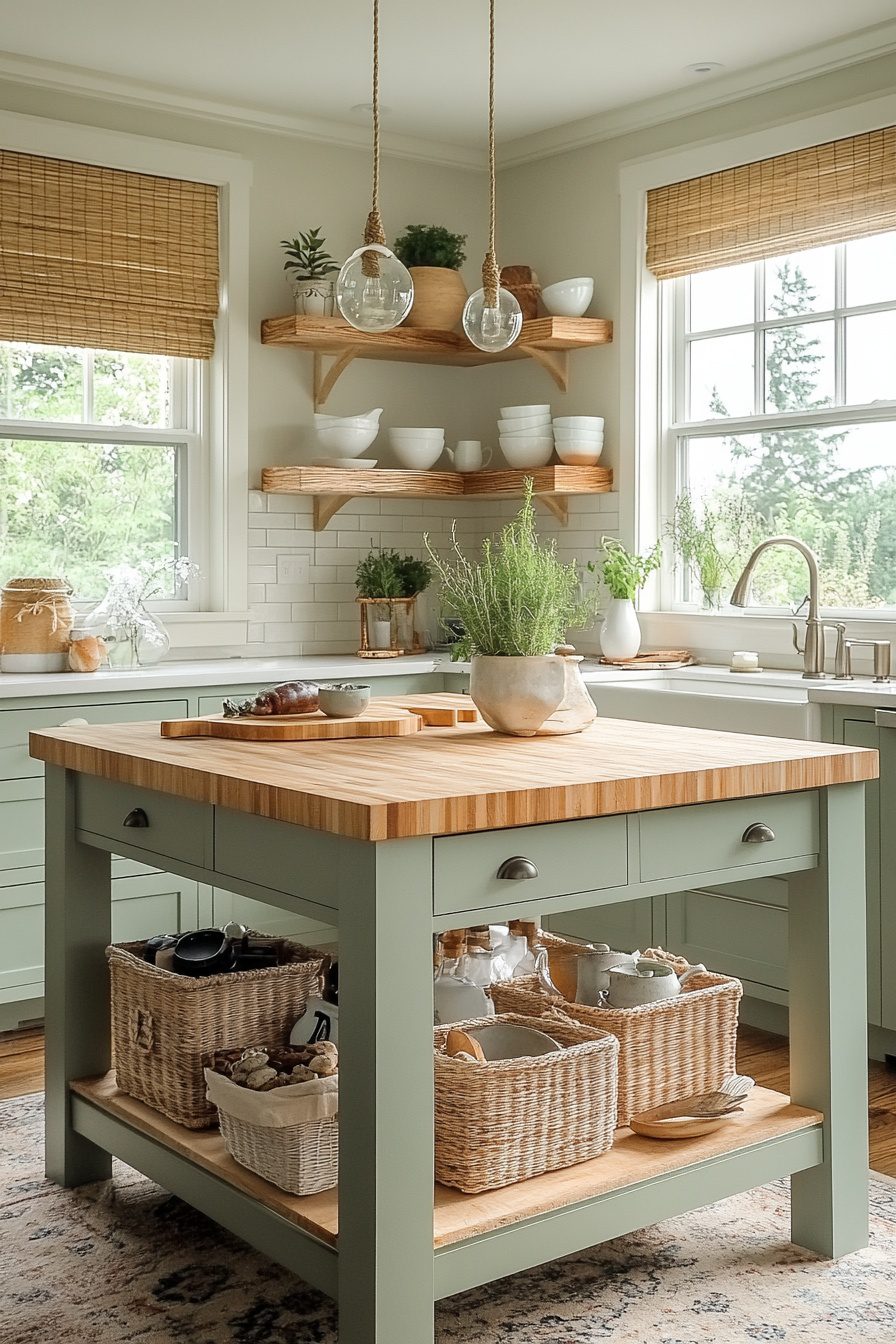 29 Coastal Boho Kitchen Ideas To Infuse Your Space With Coastal Serenity