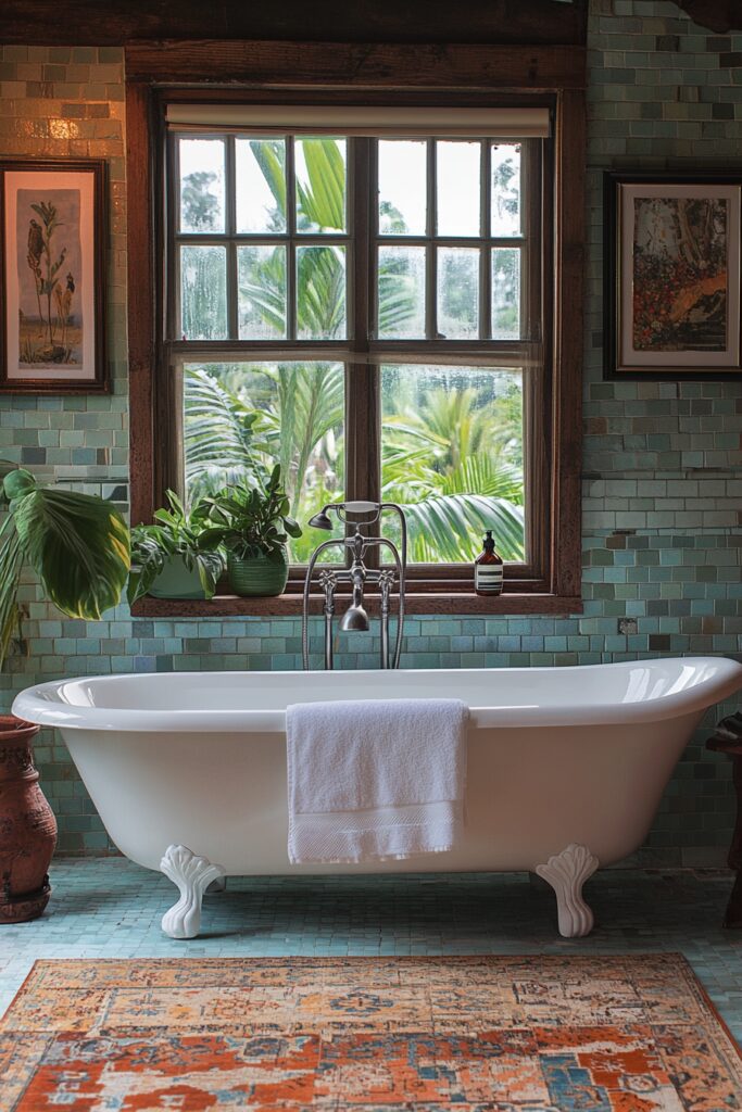 Serene Mediterranean Bathrooms