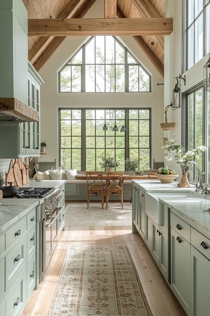 Serene Wood Kitchen