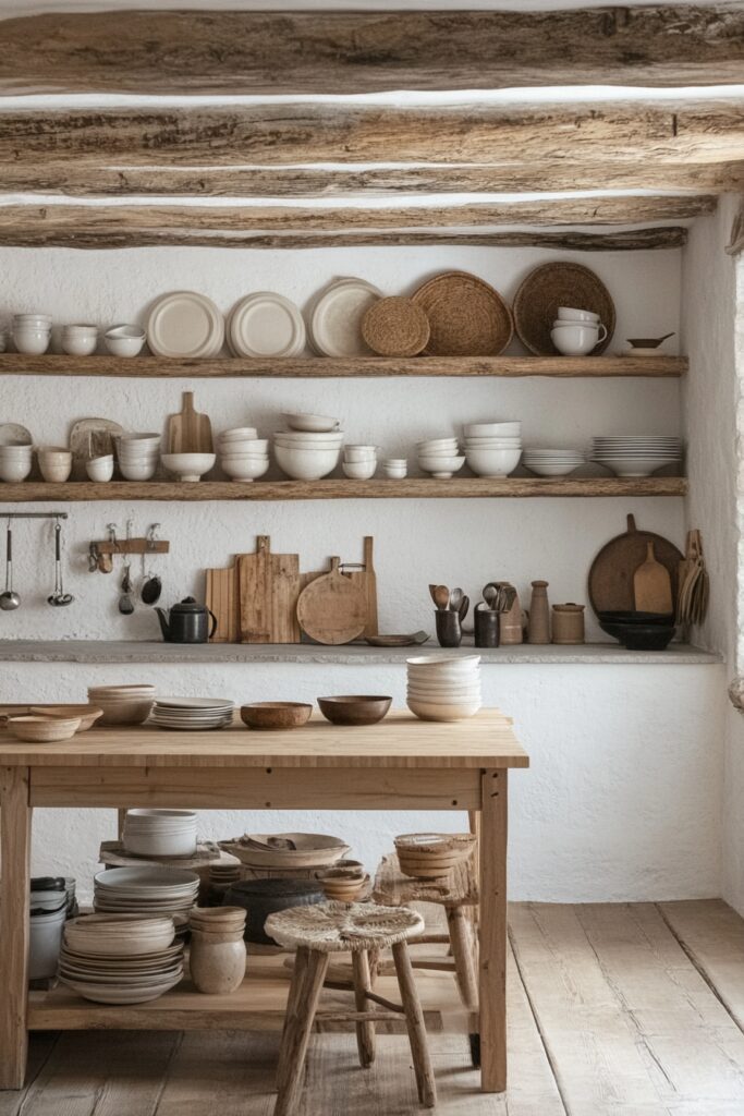 Simple Rustic Kitchen