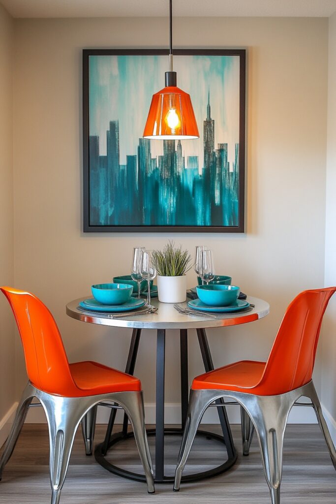 Sophisticated Urban Dining Nook