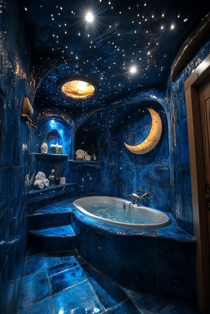 Starry Night Bathroom