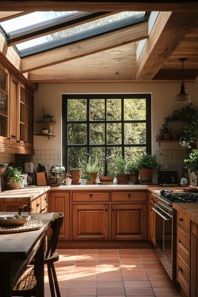 Sun-Kissed Earth Kitchen