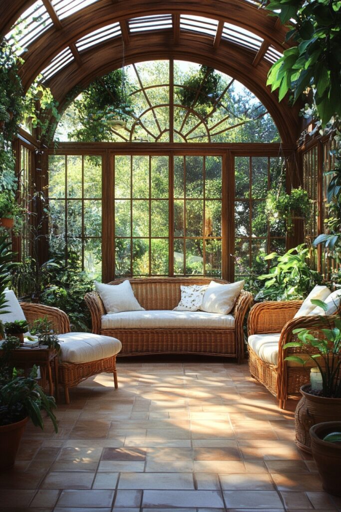 Sunlit Room of Aged Grace