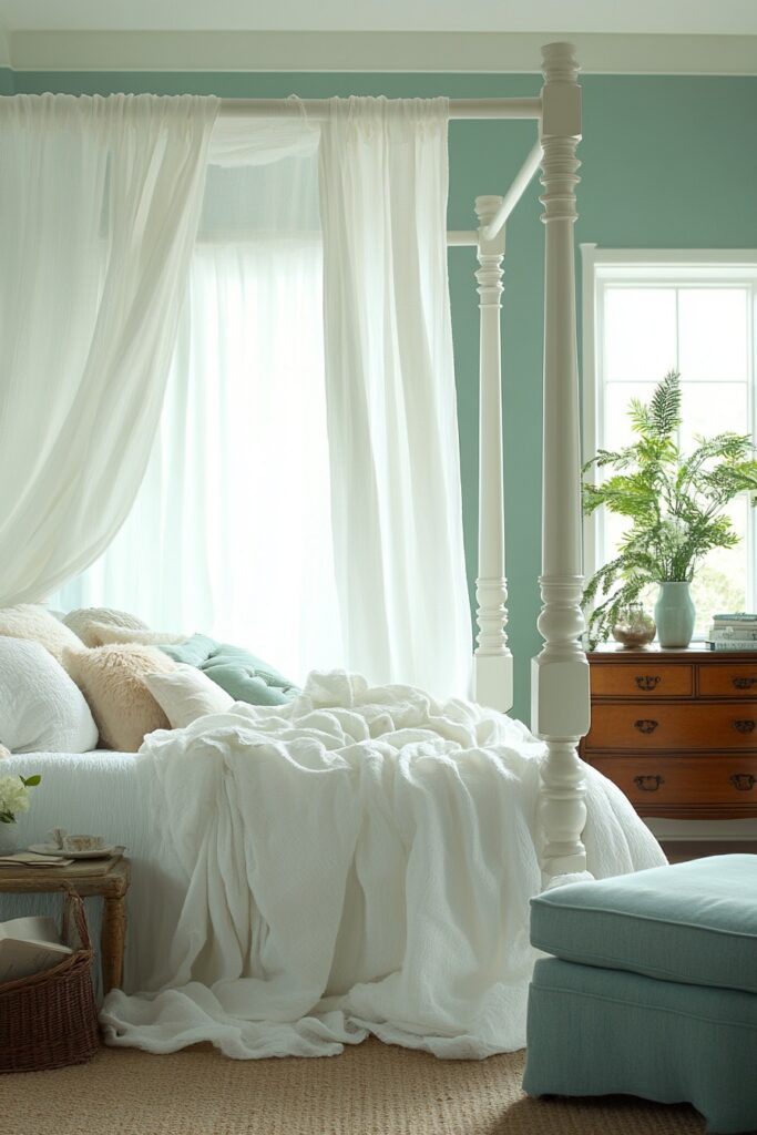 Teal Tranquility Bedroom