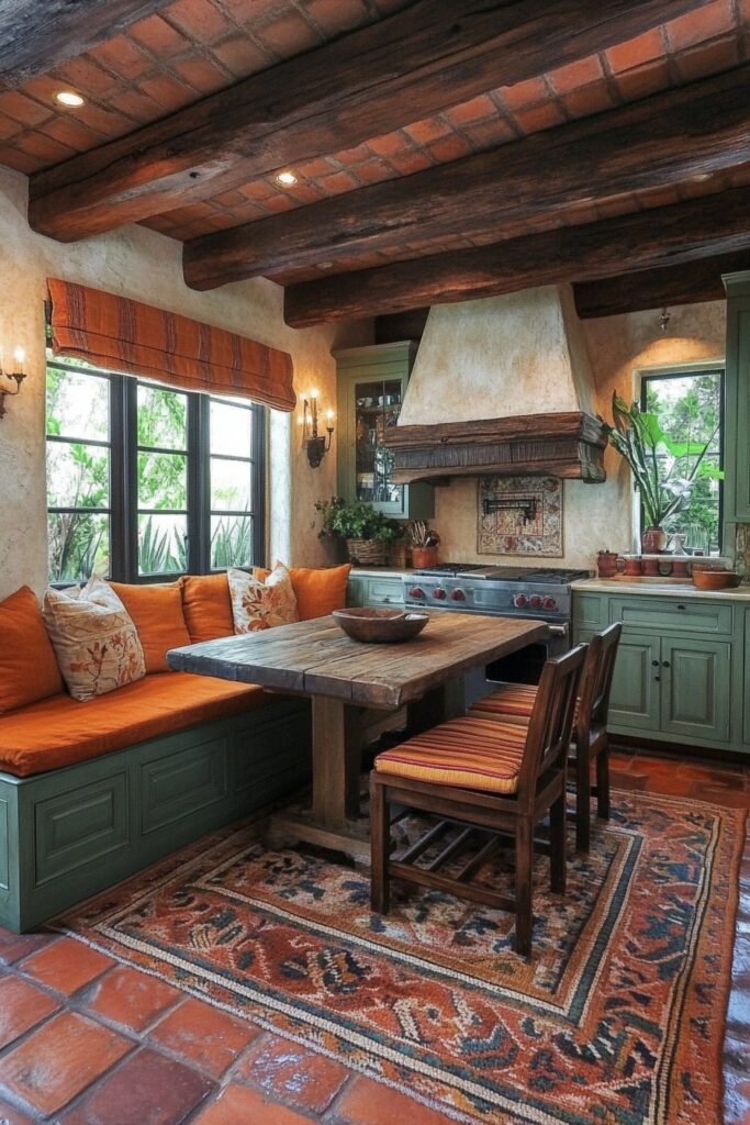 Terra Cotta Tones Kitchen