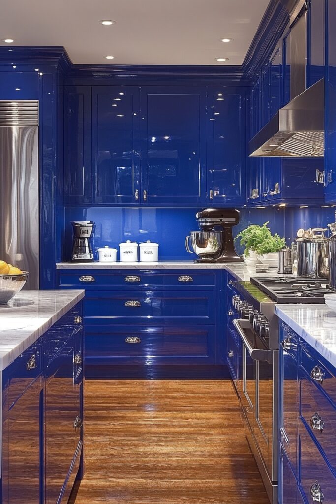 Vibrant Cobalt Blue