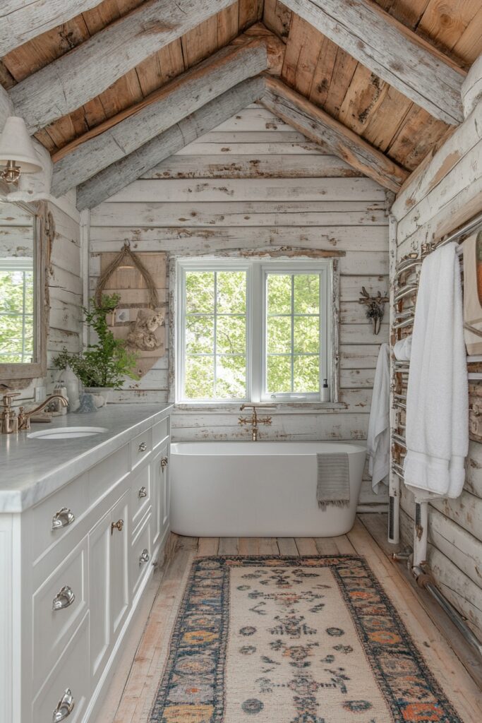 Whimsical Forest Bathroom