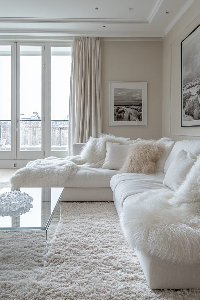 Arctic Elegance Drawing Room