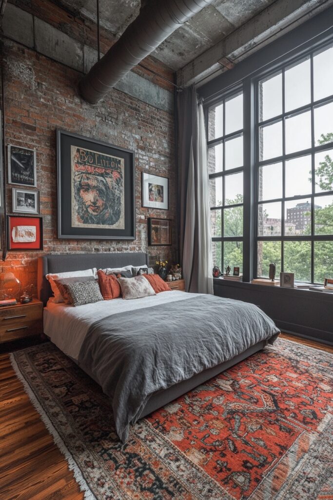 Artistic Gray Loft