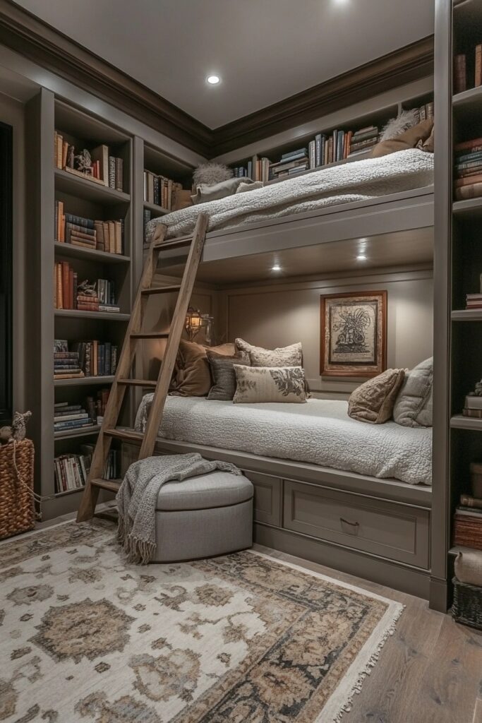 Book Lover’s Loft Bed