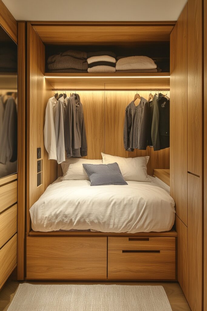 Built-In Wall Closets