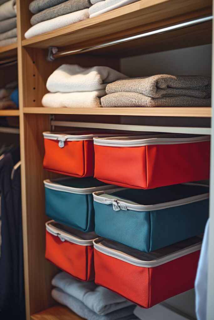 Collapsible Closet Storage