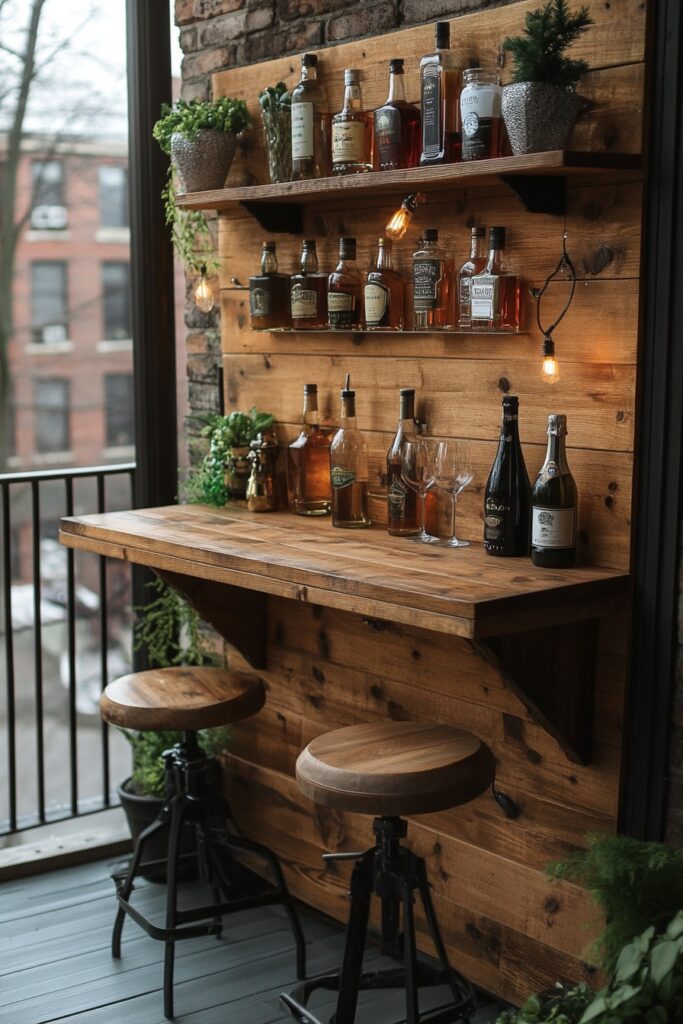 Compact Patio Bar