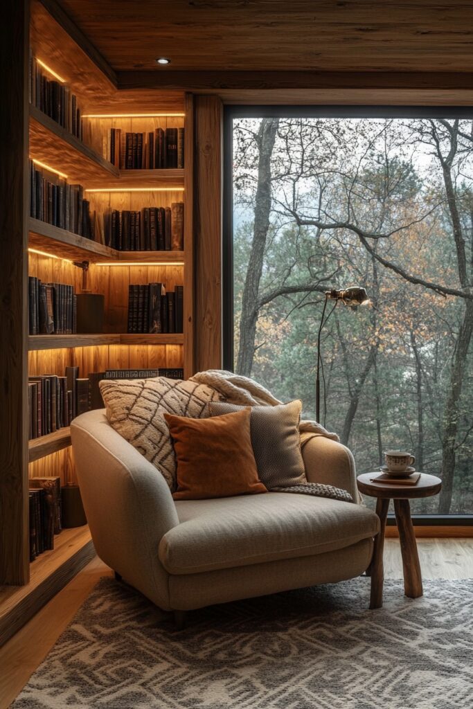 Contemporary Reading Nook