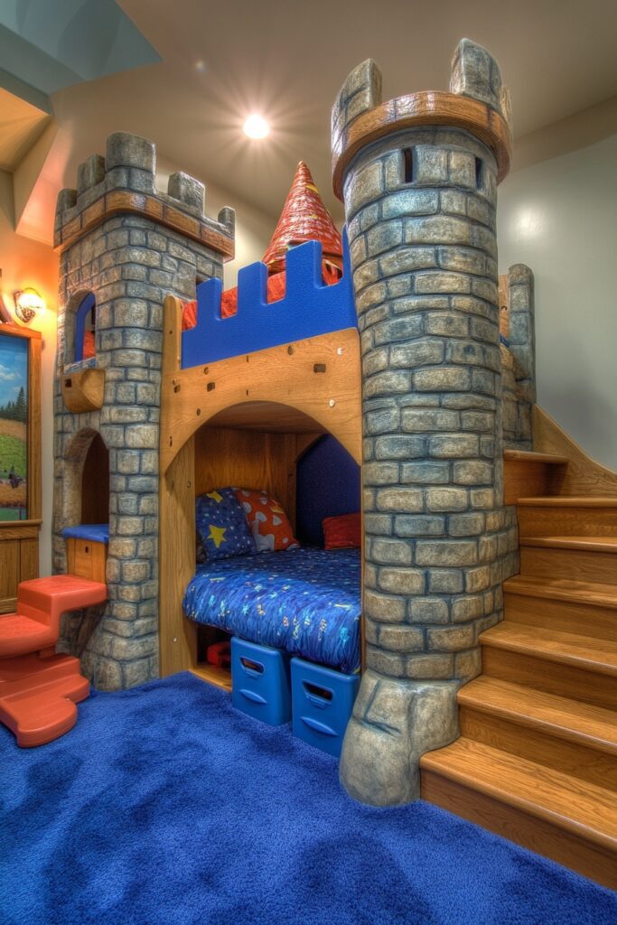 Fairytale Castle Loft Bed