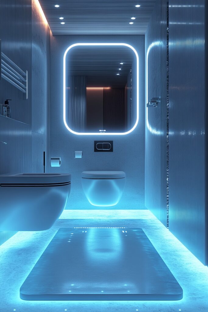 Futuristic Bathroom Features