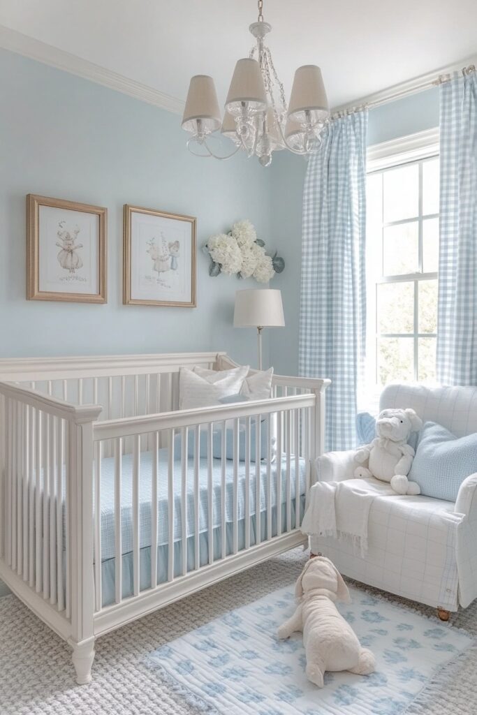 Gingham Cottagecore Nursery