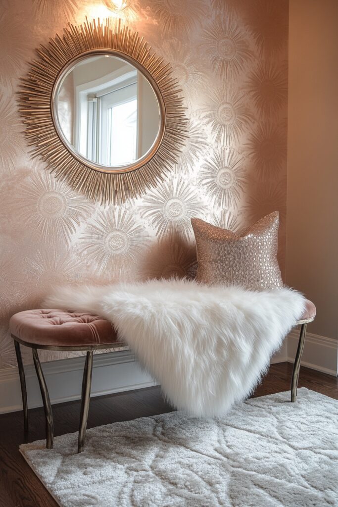 Glamorous Entry Decor