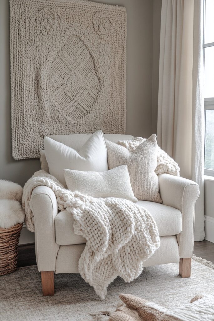 Knitted Comfort Nursery Nook