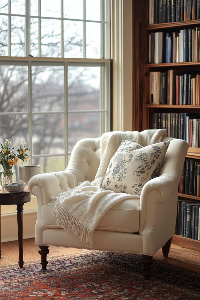 Light-Filled Loft Reading Nook