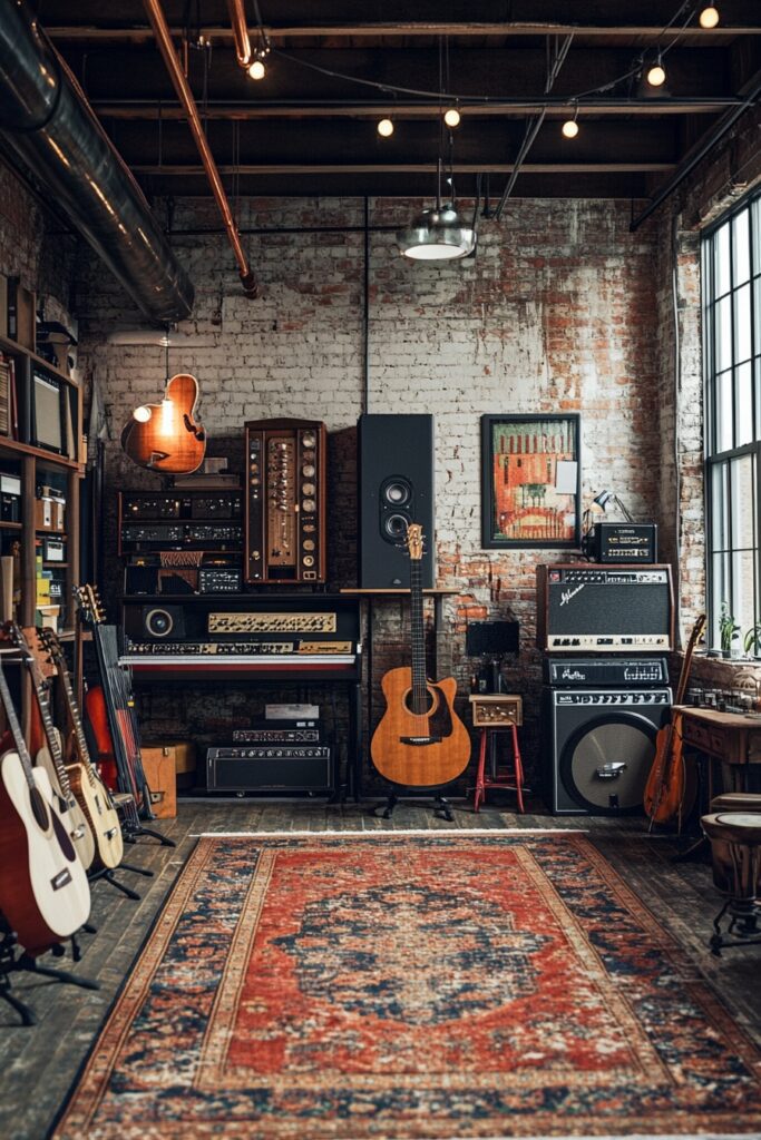 Loft Music Room Retreat