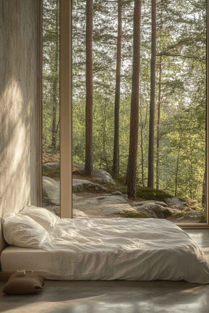 Minimalist Forest Retreat