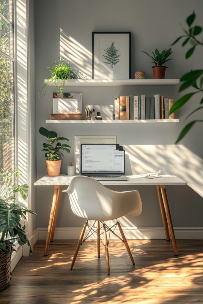 Minimalist Workspace Nook