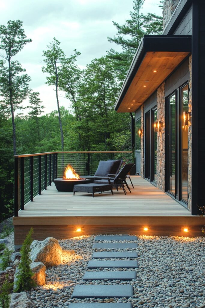 Modern Scenic Porch