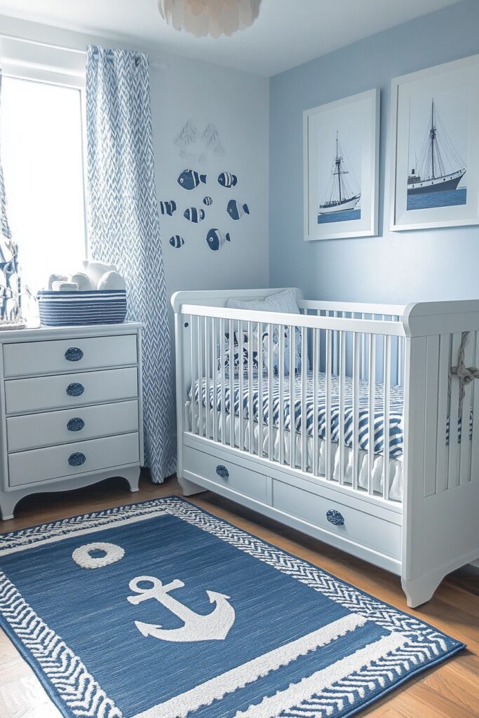 Nautical Nursery Nook