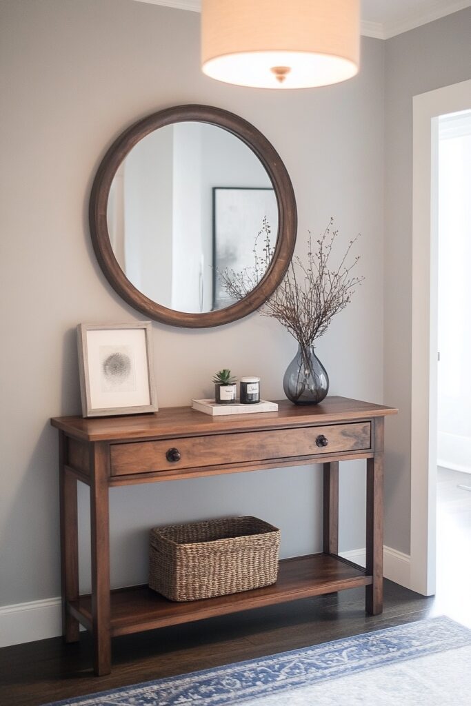 Nostalgic Modern Entryway