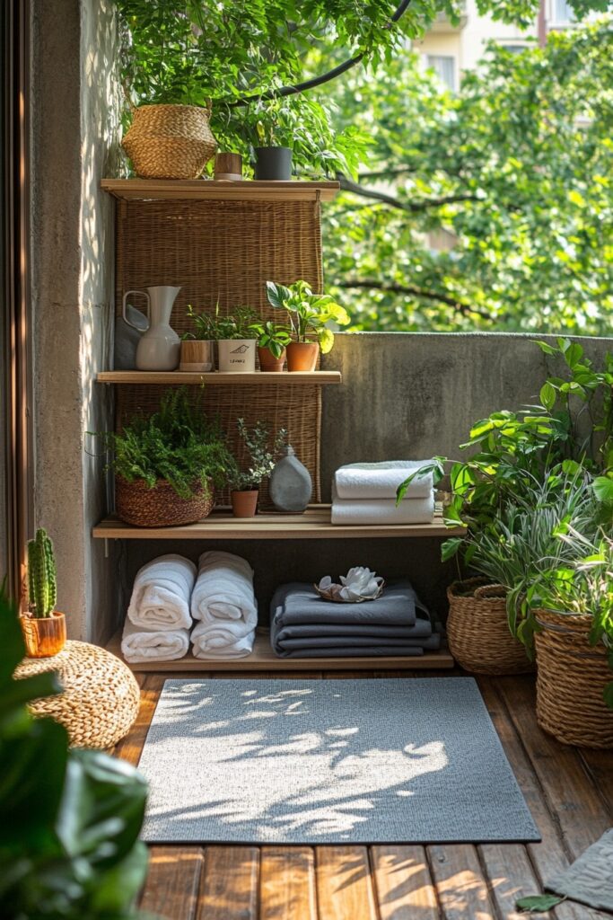 Outdoor Yoga Corner