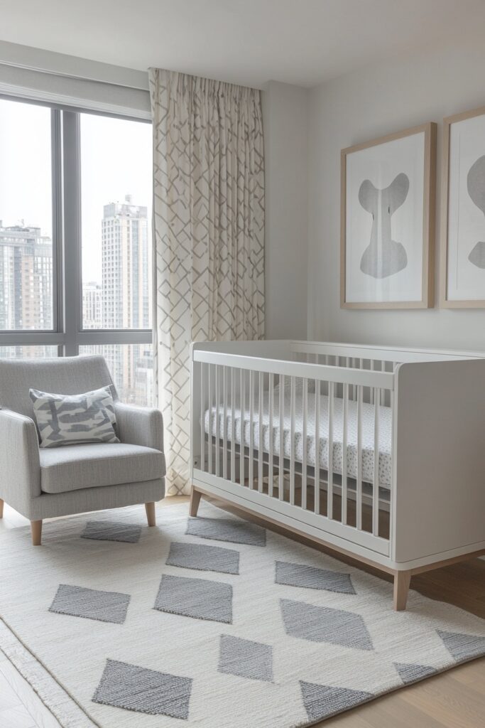 Playful Geometric Nursery