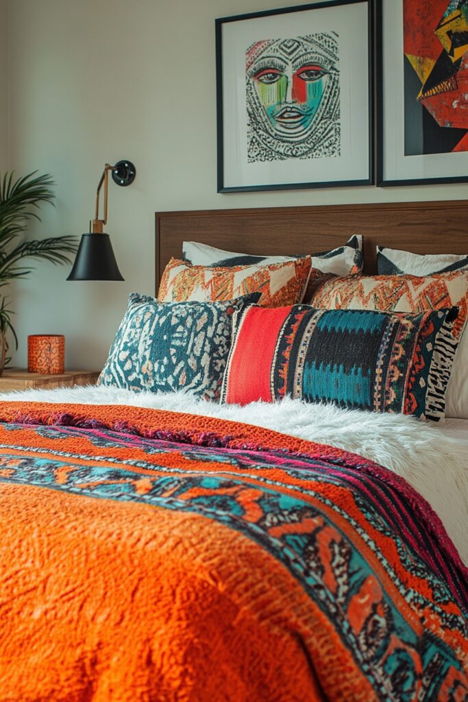 Playful Pop Art Boho Room