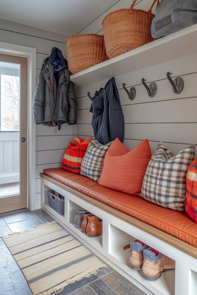 Practical Loft Mudroom