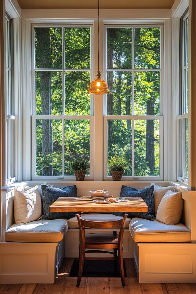 Refreshing Loft Breakfast Nook